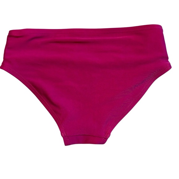 Tea Collection | Girl Orange Berry Purple Striped Tankini 2pec Swim Set Size 6 - Picture 7 of 11